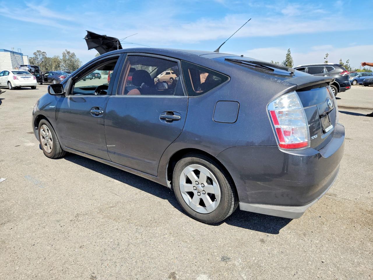 2008 Toyota Prius Base Gray vin: JTDKB20U483454845