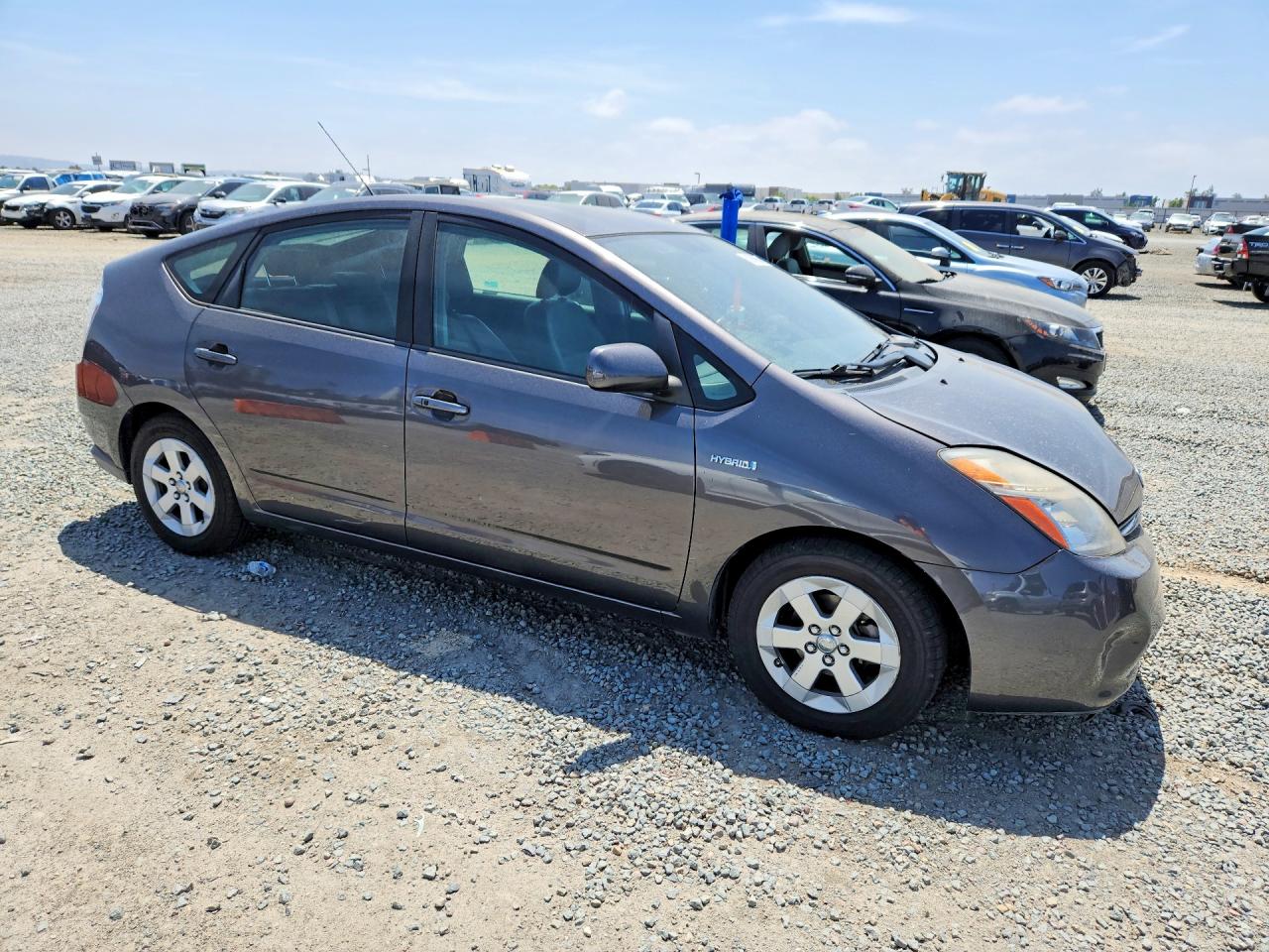 2008 Toyota Prius Base Gray vin: JTDKB20U483462265