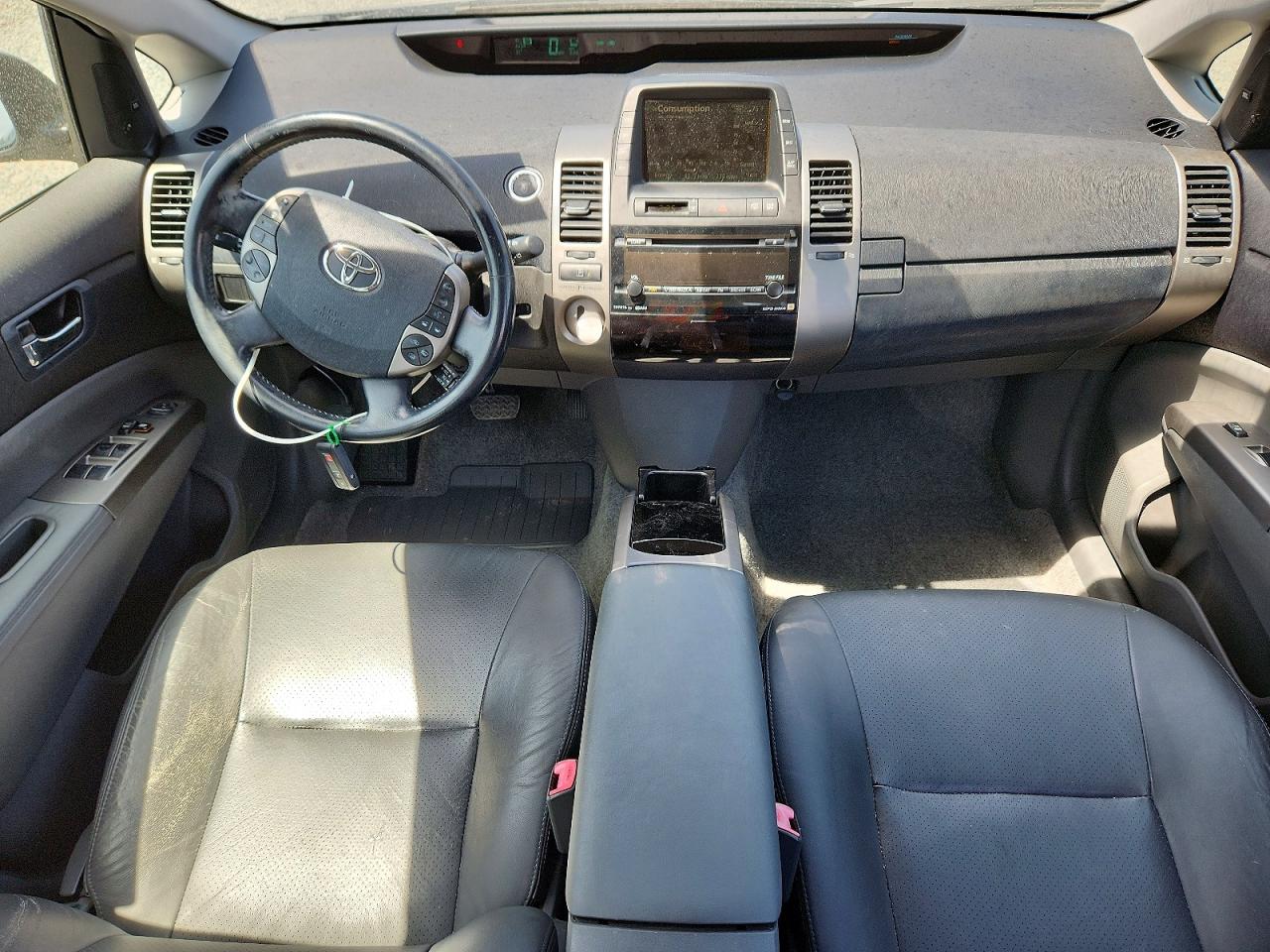 2008 Toyota Prius Base Gray vin: JTDKB20U483462265