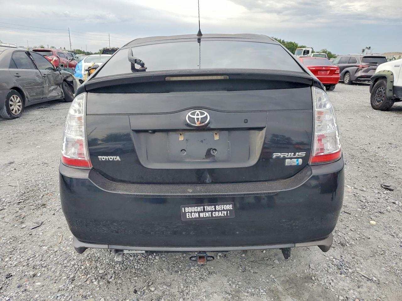 2008 Toyota Prius Base Черный vin: JTDKB20U487697192