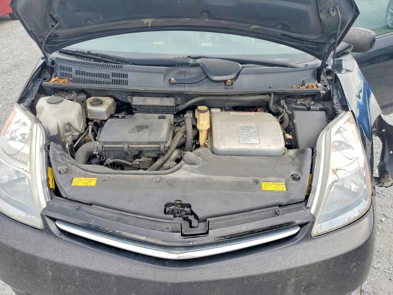 2008 Toyota Prius Base Черный vin: JTDKB20U487697192