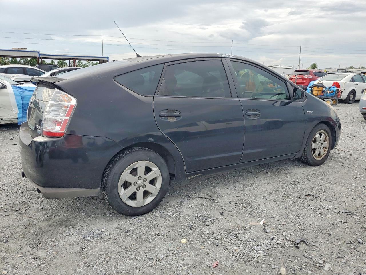 2008 Toyota Prius Base Черный vin: JTDKB20U487697192
