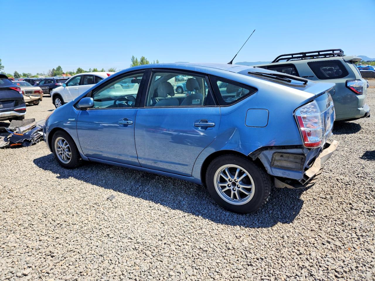 2008 Toyota Prius Base Turquoise vin: JTDKB20U487719174