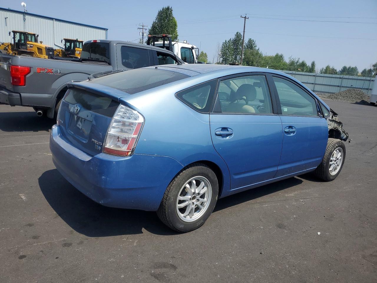 2008 Toyota Prius Base Blue vin: JTDKB20U487719174