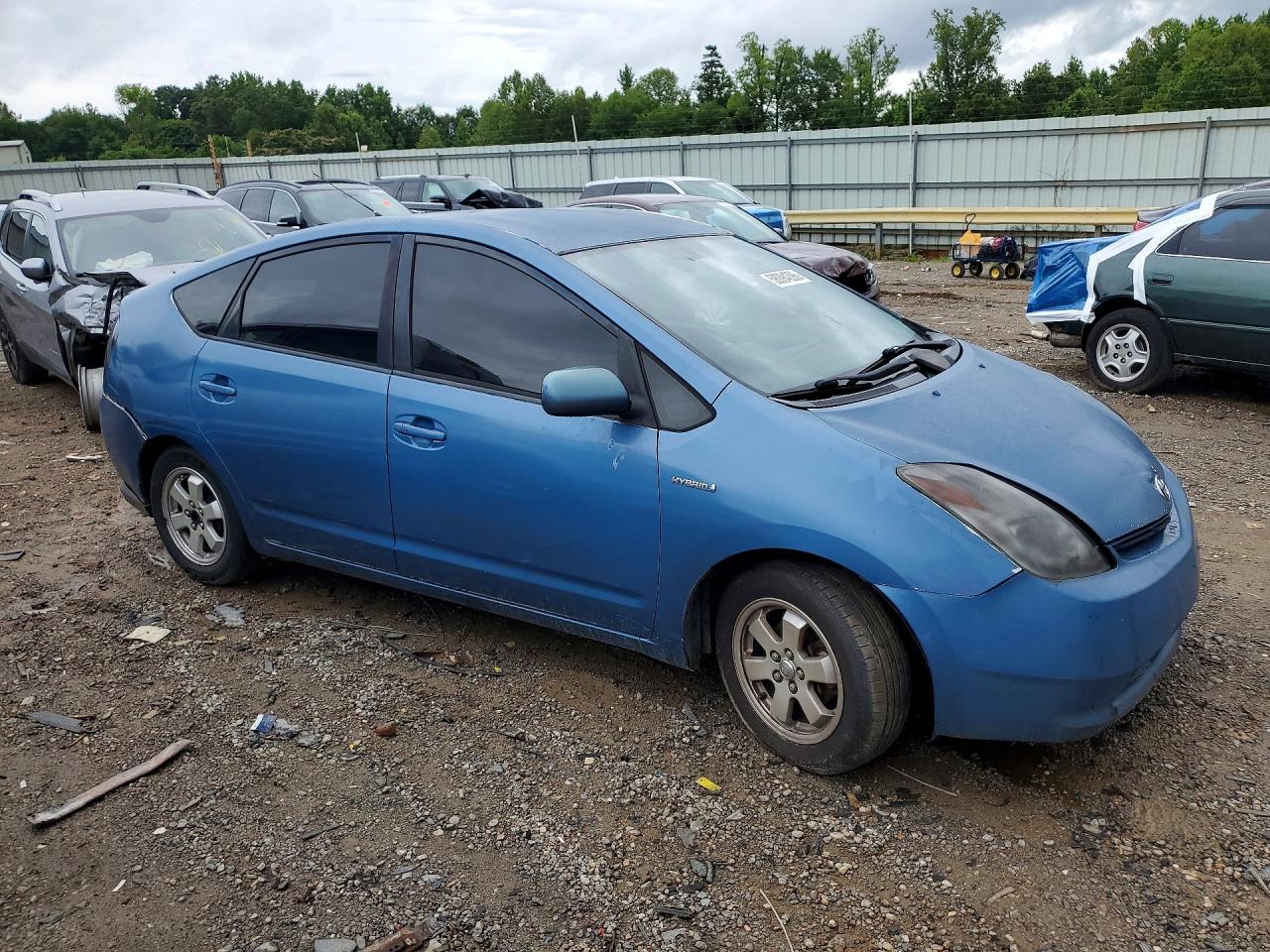 2008 Toyota Prius Base Blue vin: JTDKB20U487734855