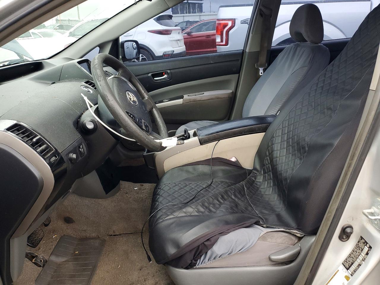 2008 Toyota Prius Base Blue vin: JTDKB20U487734855