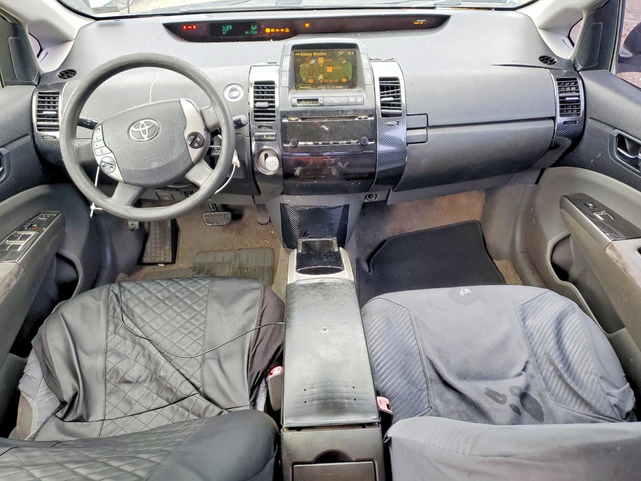 2008 Toyota Prius Base Blue vin: JTDKB20U487734855