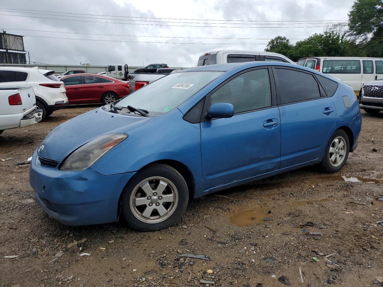 2008 Toyota Prius Base Blue vin: JTDKB20U487734855