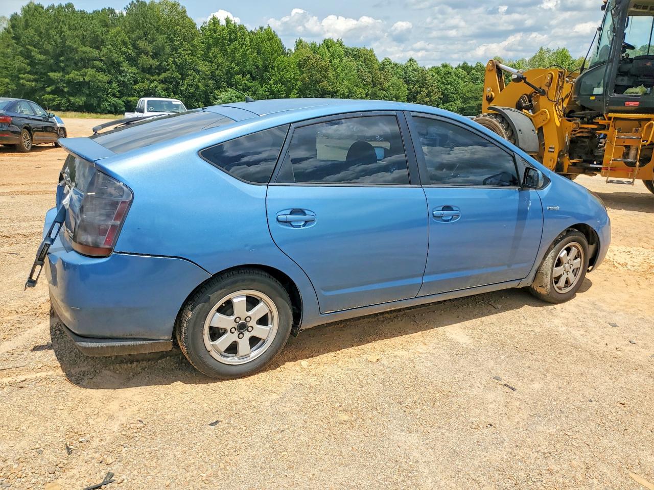 2008 Toyota Prius Base Blue vin: JTDKB20U487734855