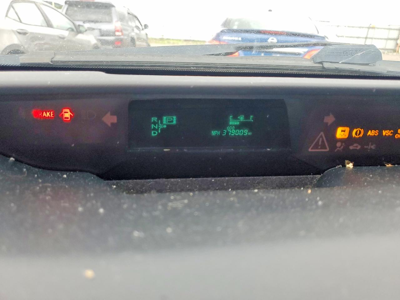 2008 Toyota Prius Base Blue vin: JTDKB20U487734855