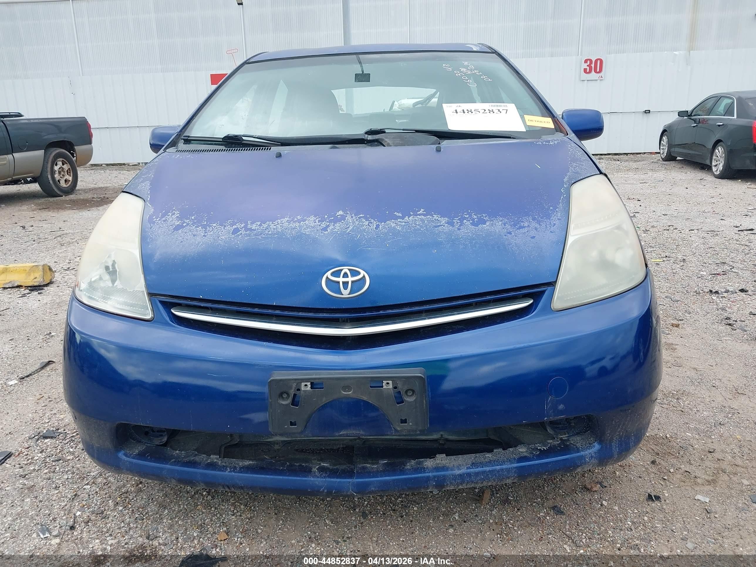 2008 Toyota Prius   Blue vin: JTDKB20U487737237