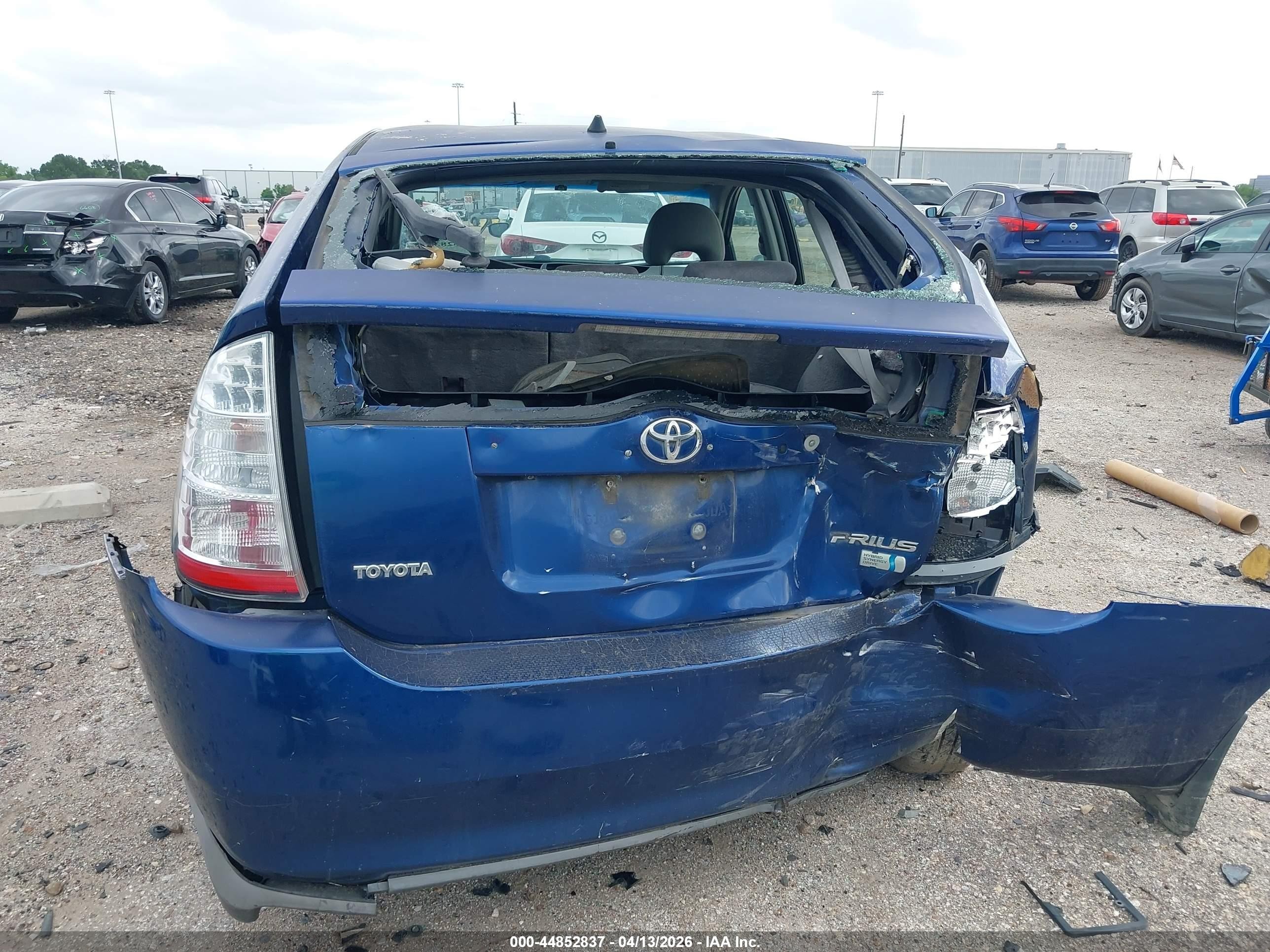 2008 Toyota Prius   Blue vin: JTDKB20U487737237