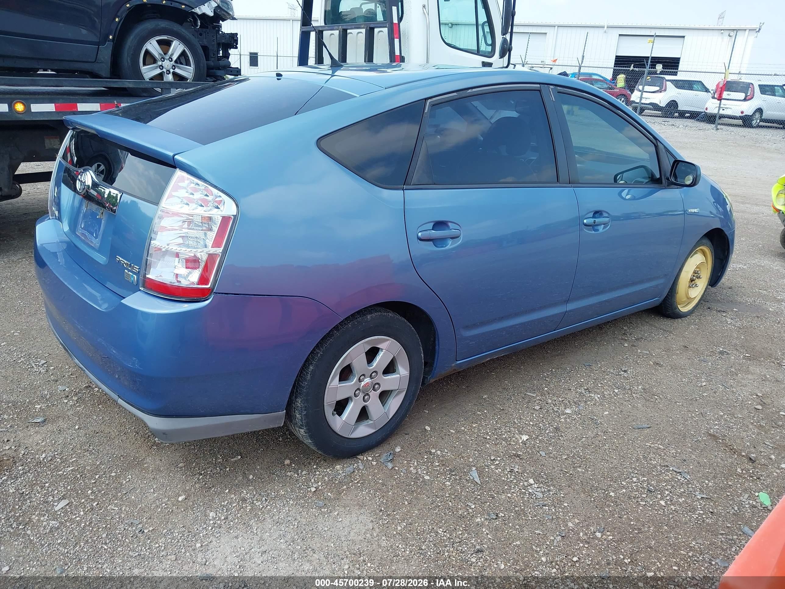 2008 Toyota Prius   Blue vin: JTDKB20U487747251