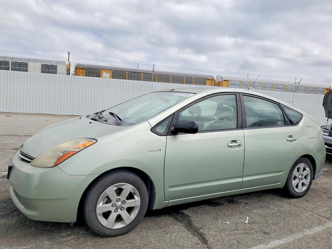 2008 Toyota Prius Base Green vin: JTDKB20U487765149