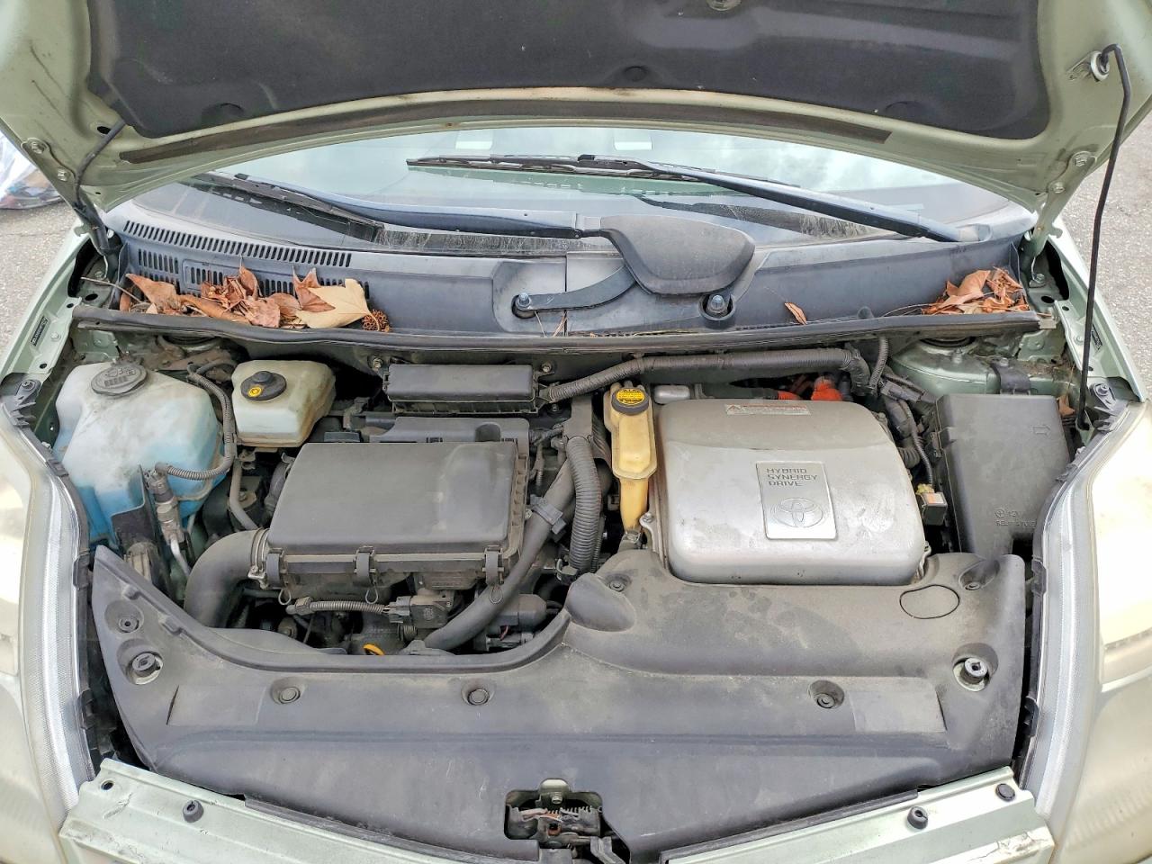 2008 Toyota Prius Base Green vin: JTDKB20U487765149