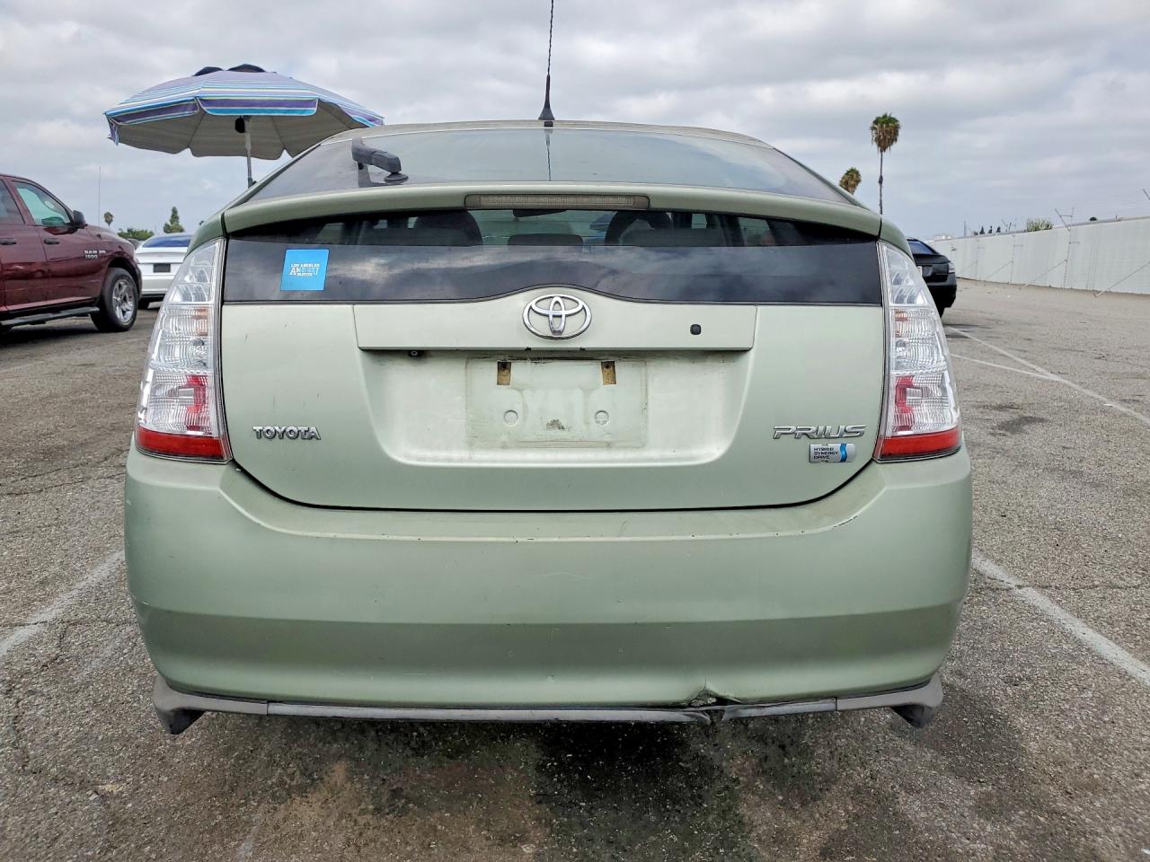 2008 Toyota Prius Base Green vin: JTDKB20U487765149
