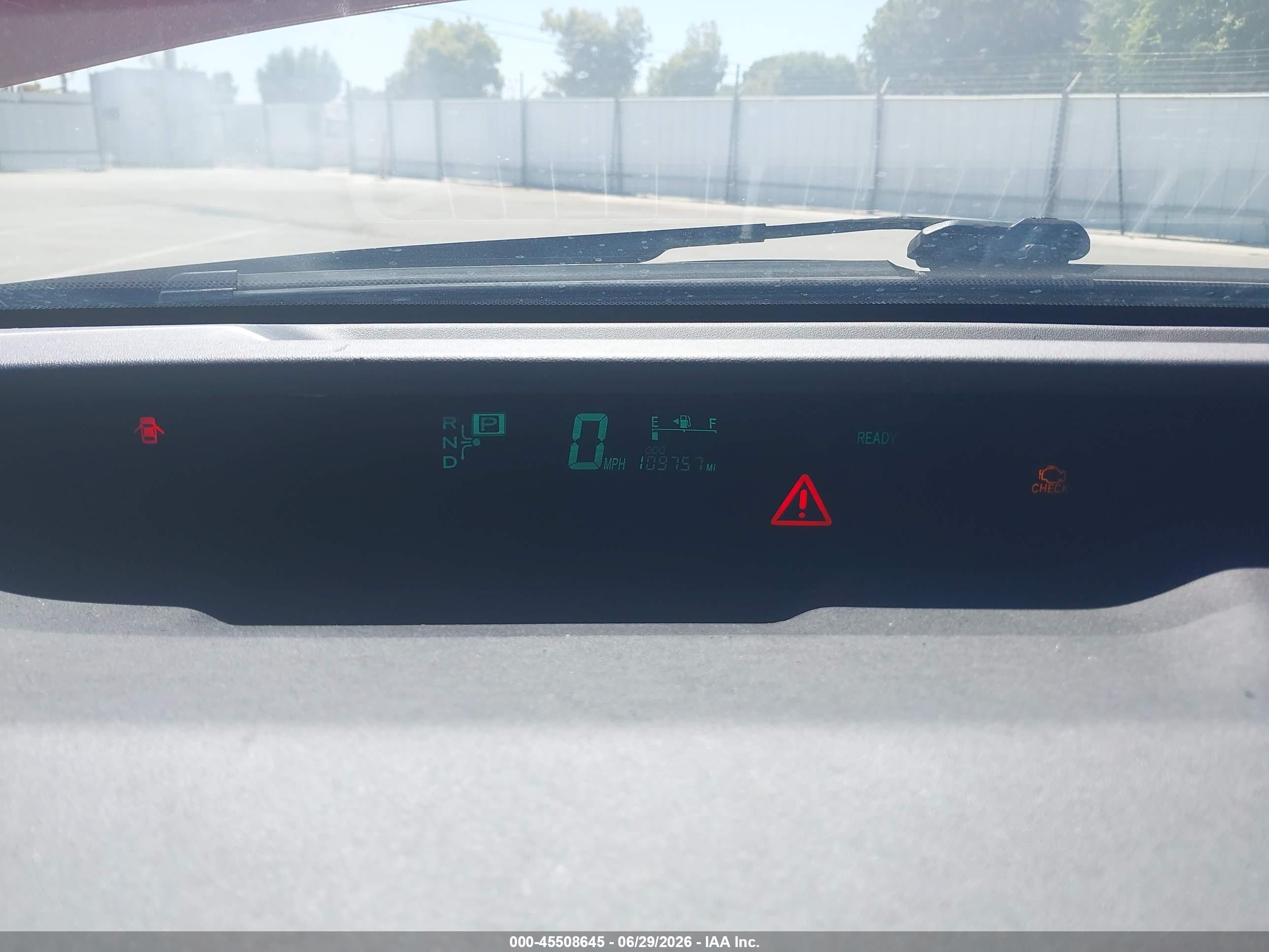 2008 Toyota Prius Red vin: JTDKB20U487770562