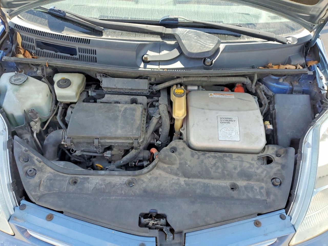 2008 Toyota Prius Base Blue vin: JTDKB20U487773218