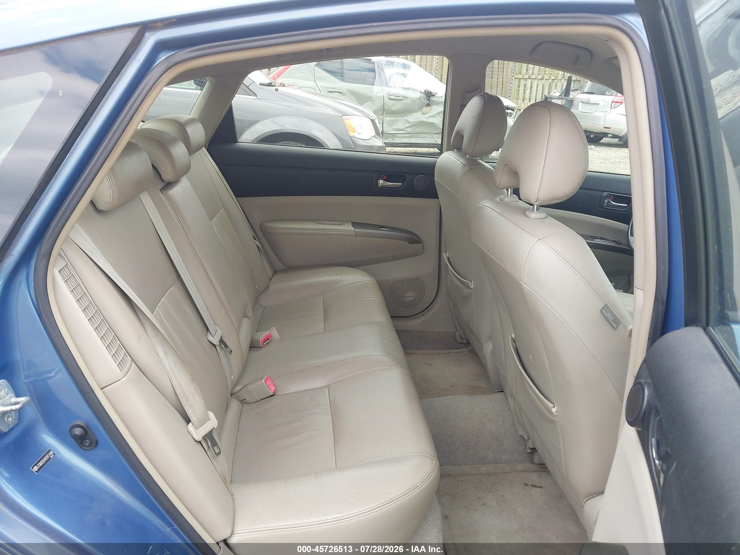 2008 Toyota Prius   Blue vin: JTDKB20U487811448