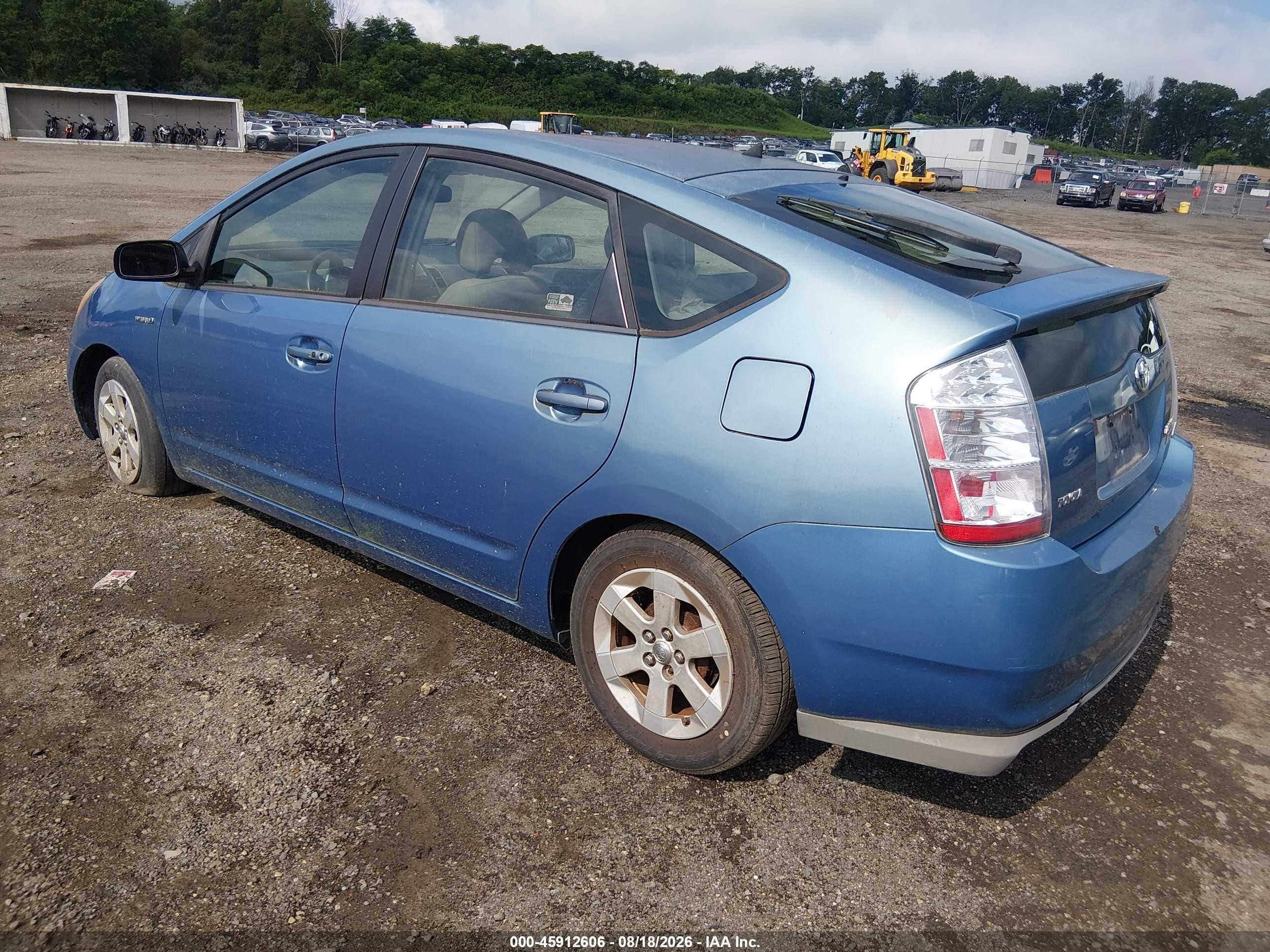 2008 Toyota Prius   Blue vin: JTDKB20U487817217