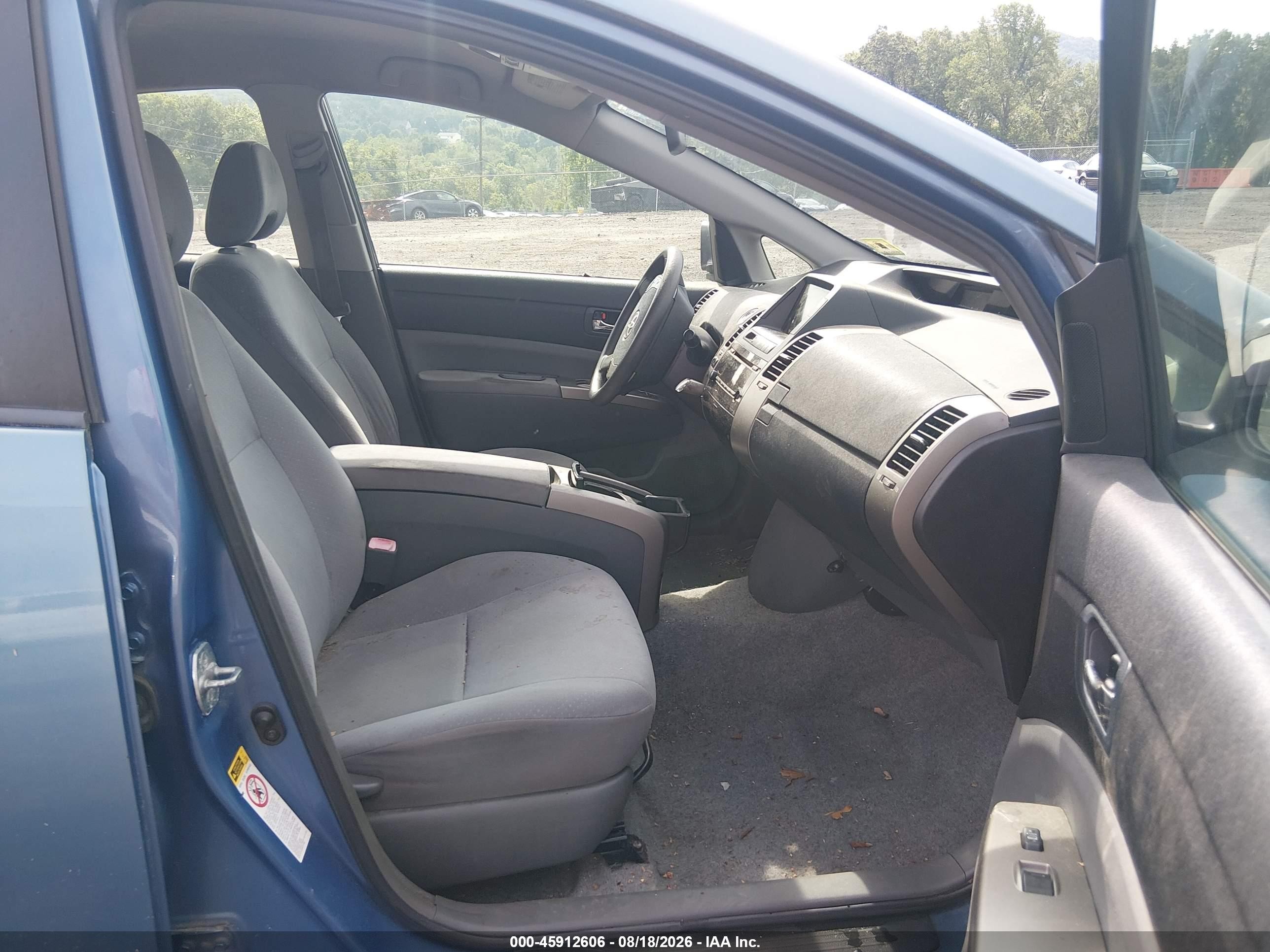 2008 Toyota Prius   Blue vin: JTDKB20U487817217