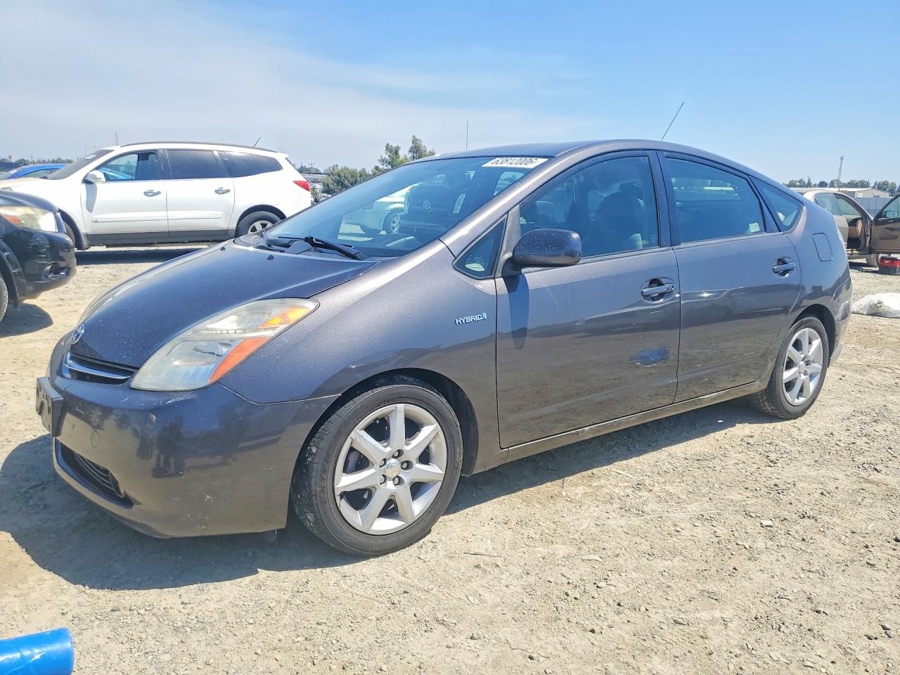 2009 Toyota Prius Touring Gray vin: JTDKB20U493466883