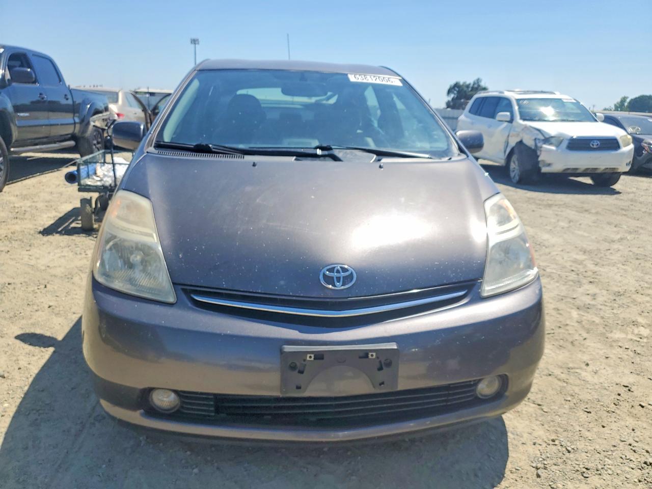 2009 Toyota Prius Touring Gray vin: JTDKB20U493466883