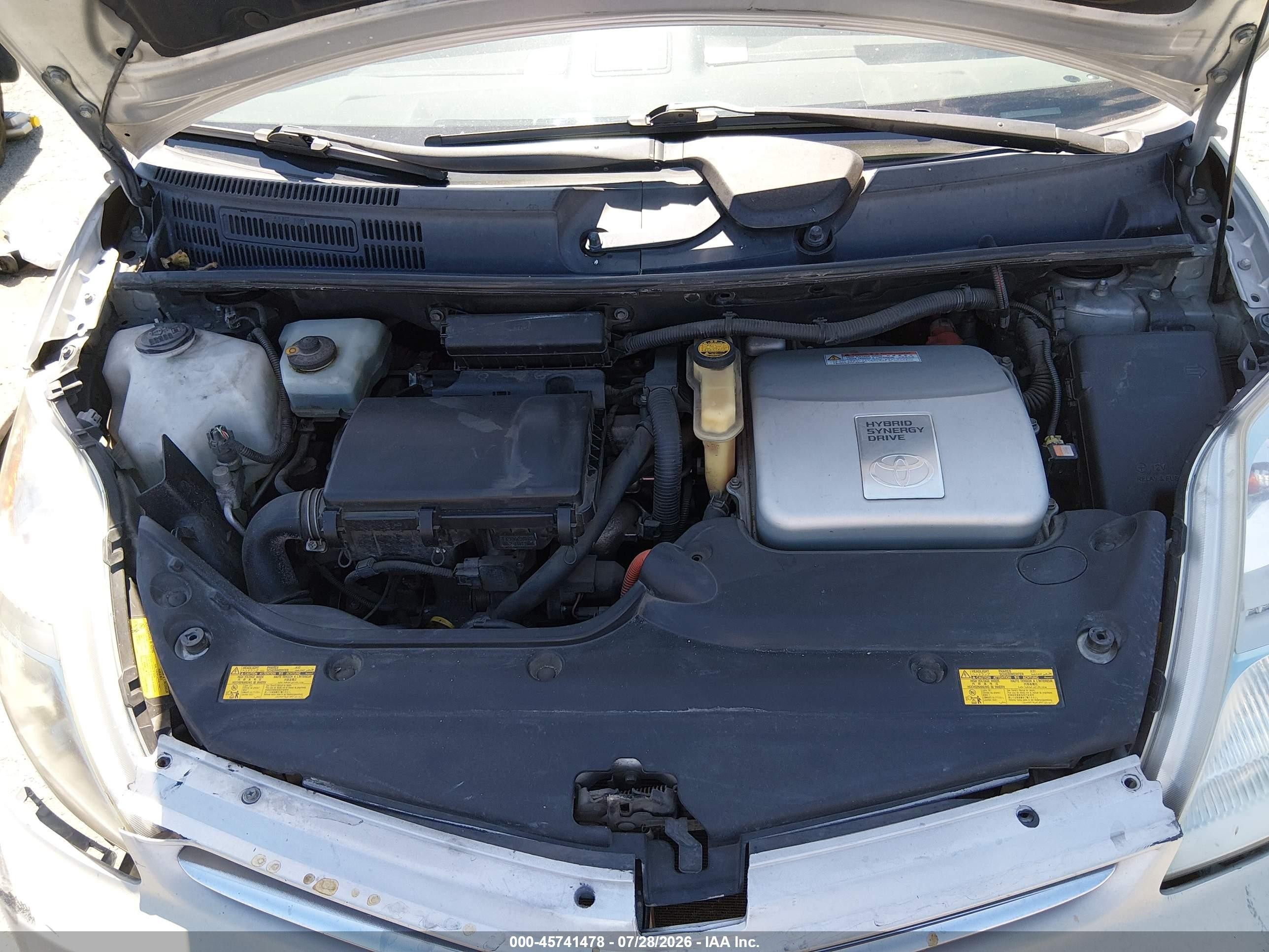 2009 Toyota Prius   Gray vin: JTDKB20U493468164