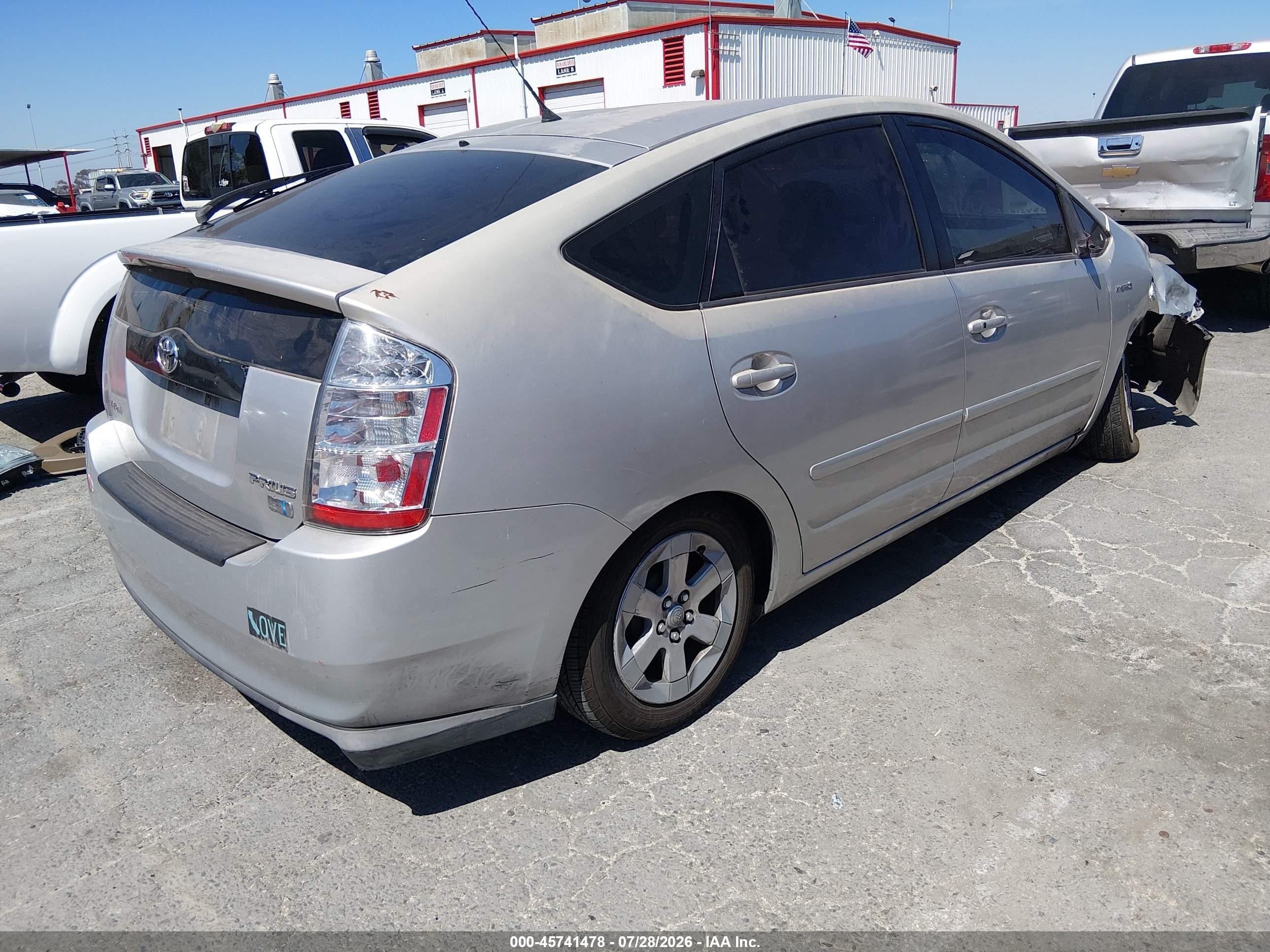 2009 Toyota Prius   Gray vin: JTDKB20U493468164