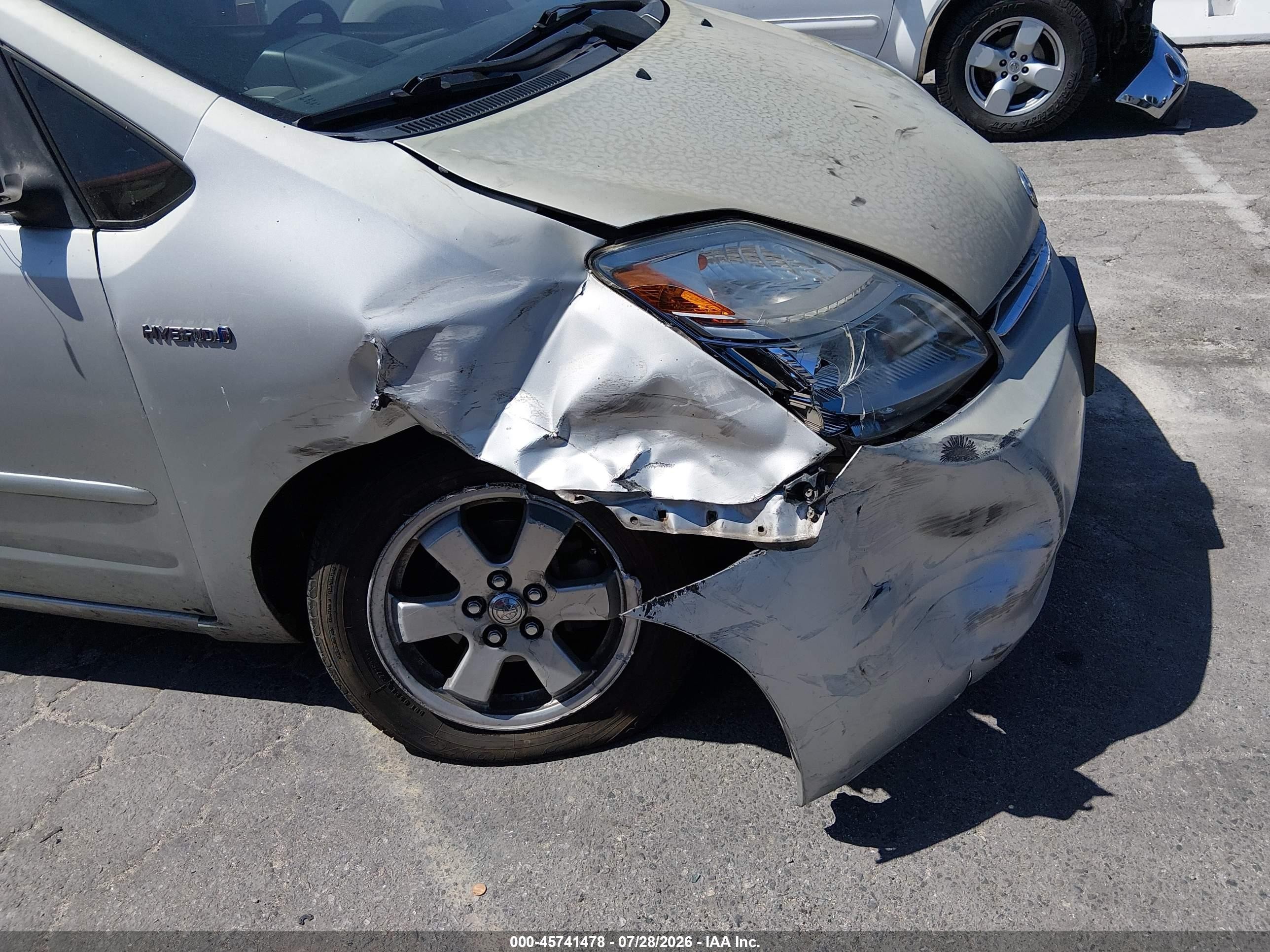2009 Toyota Prius   Gray vin: JTDKB20U493468164