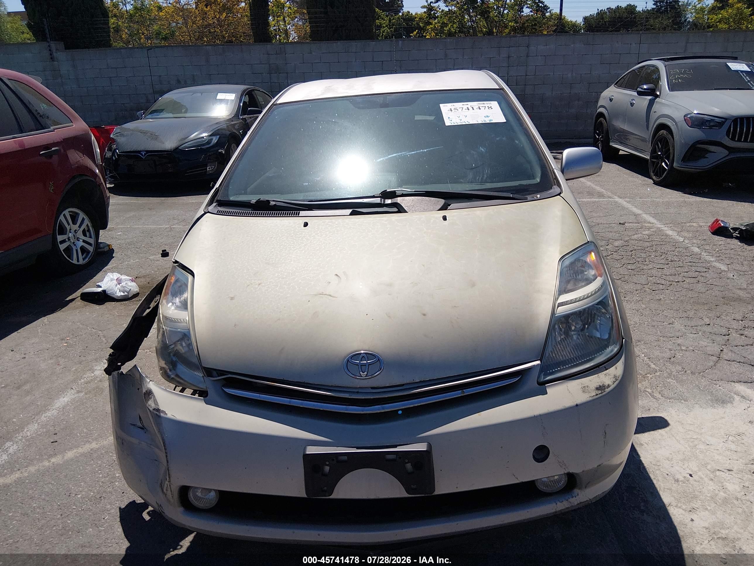 2009 Toyota Prius   Gray vin: JTDKB20U493468164