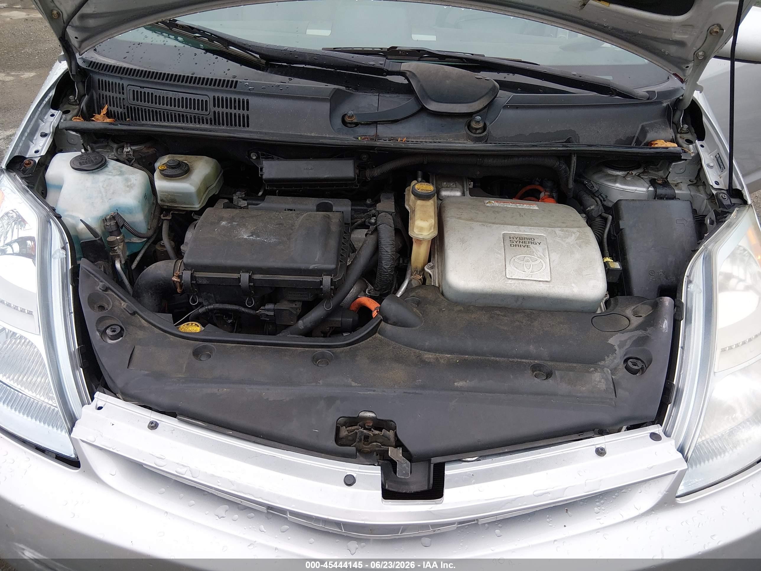 2009 Toyota Prius   Silver vin: JTDKB20U493482792