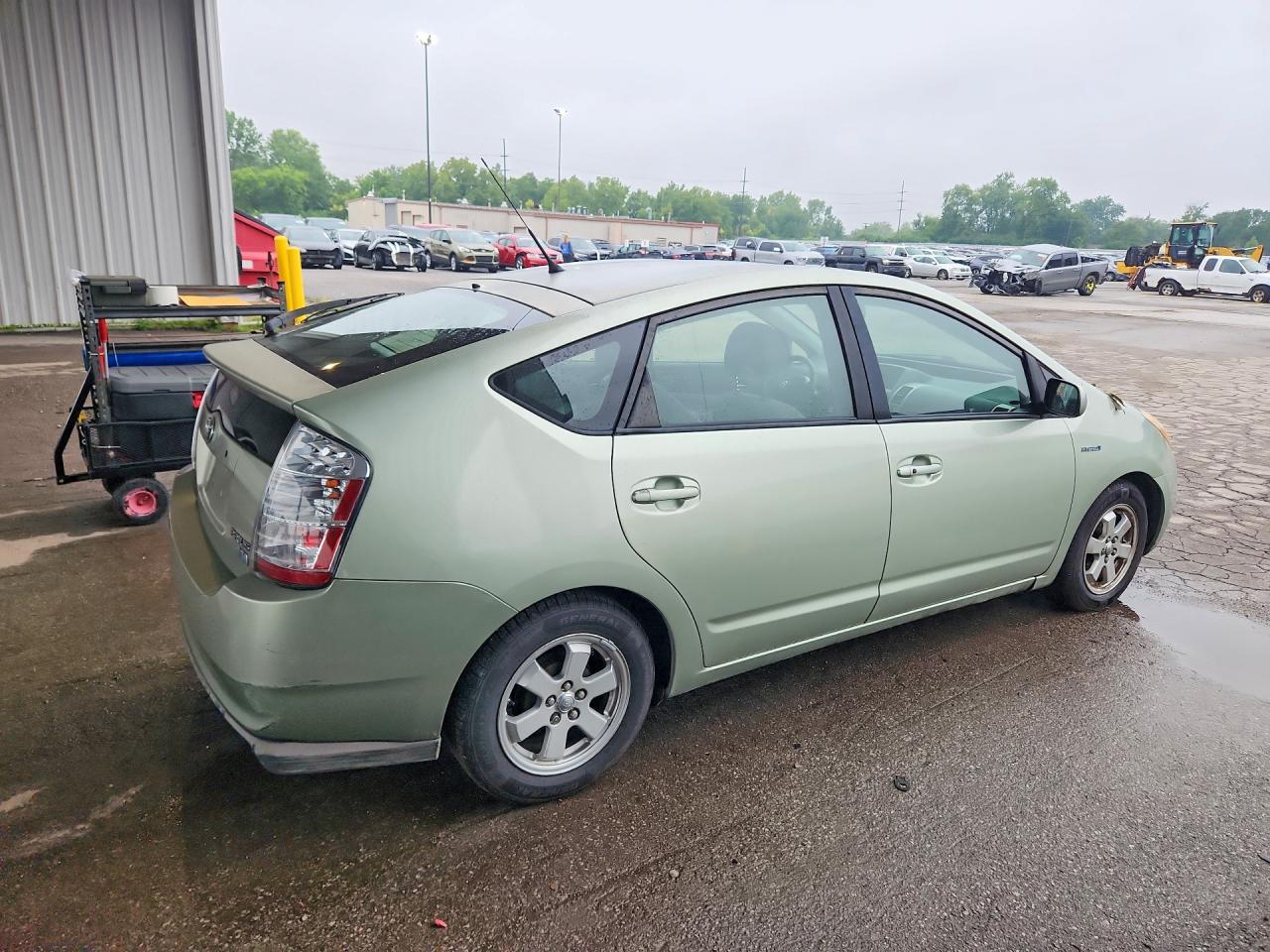 2009 Toyota Prius Base Green vin: JTDKB20U493484753