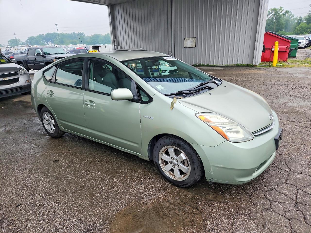 2009 Toyota Prius Base Green vin: JTDKB20U493484753