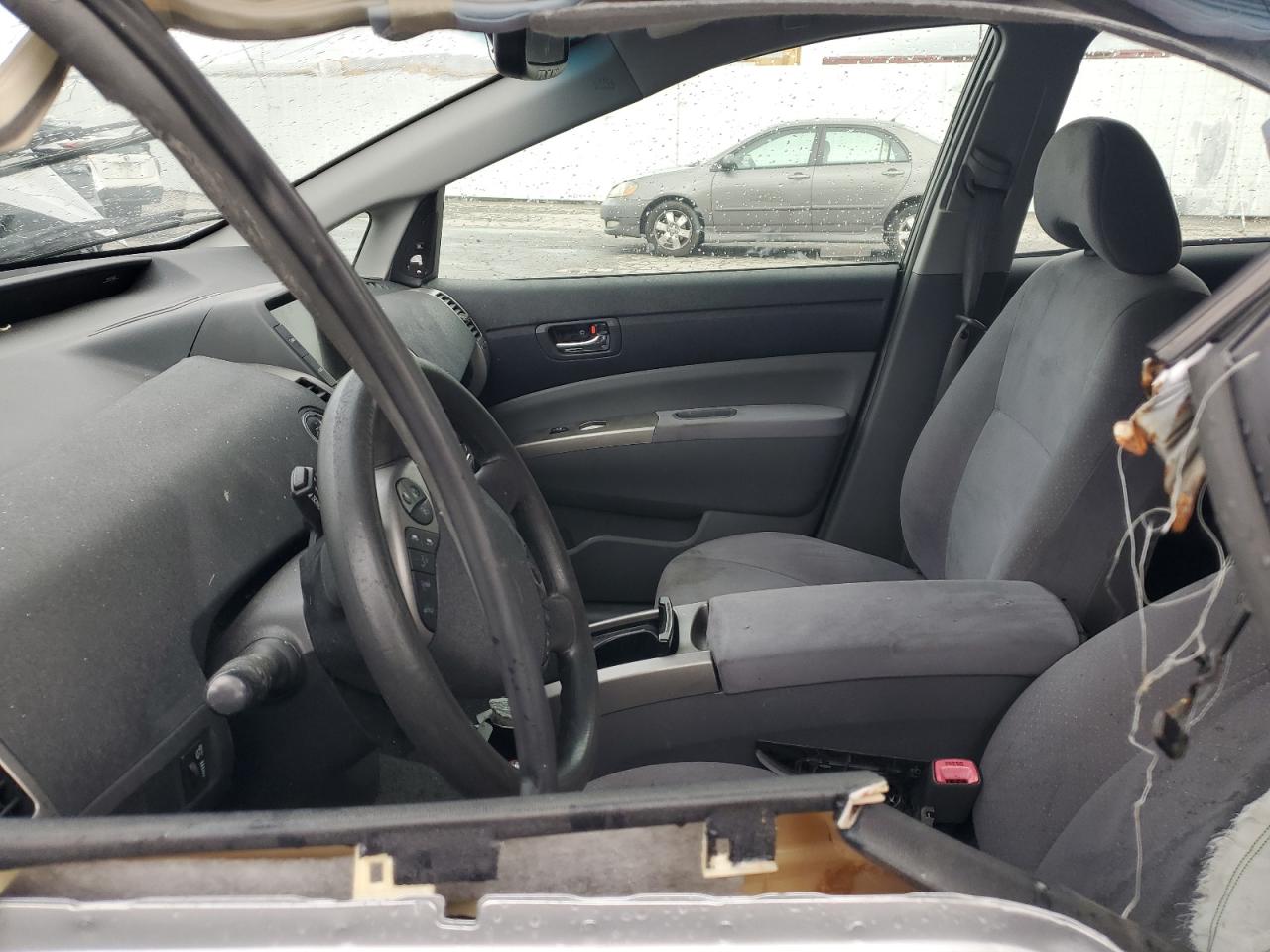 2009 Toyota Prius Silver vin: JTDKB20U493489662