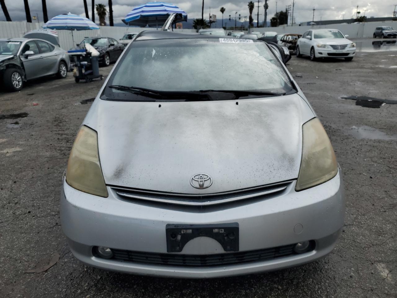 2009 Toyota Prius Silver vin: JTDKB20U493489662