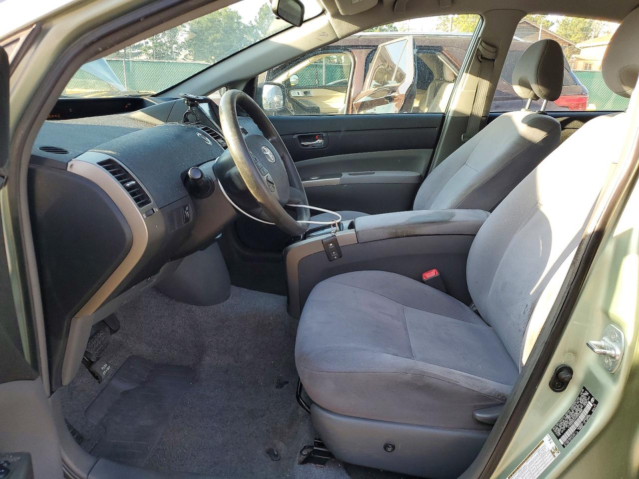 2009 Toyota Prius Base Зеленый vin: JTDKB20U493522868