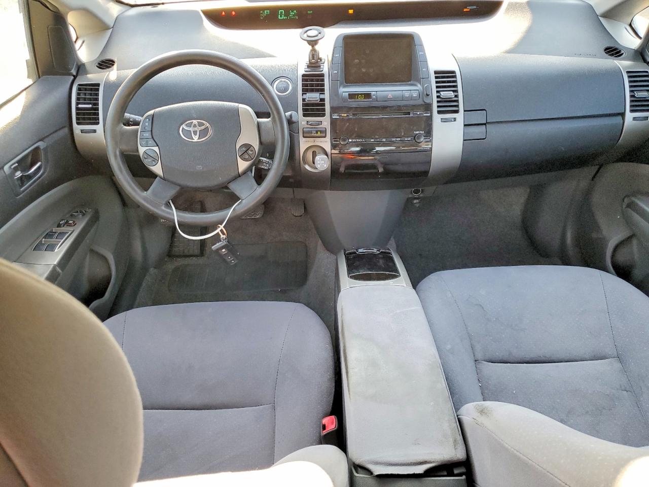 2009 Toyota Prius Base Зеленый vin: JTDKB20U493522868