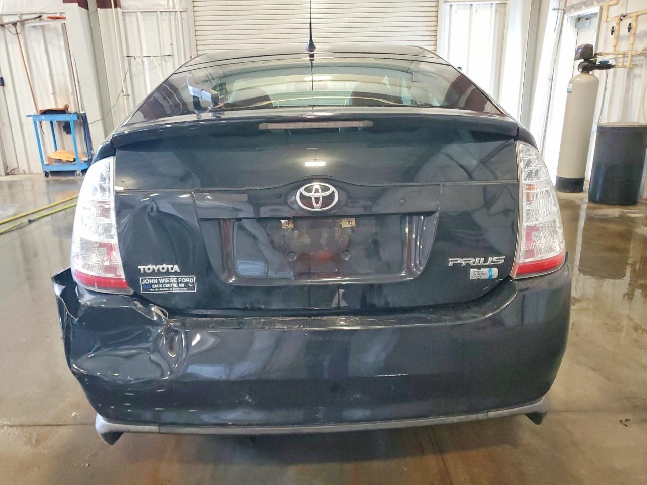 2009 Toyota Prius Base Black vin: JTDKB20U493525107