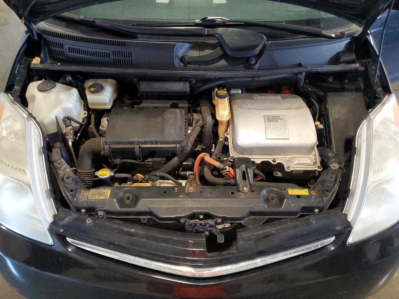 2009 Toyota Prius Base Black vin: JTDKB20U493525107