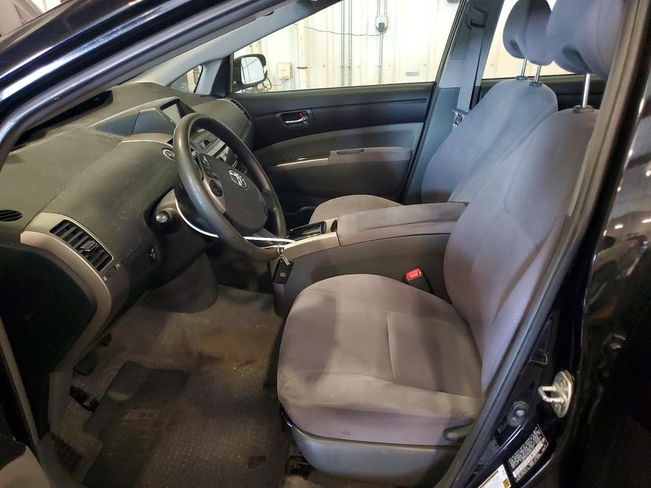 2009 Toyota Prius Base Black vin: JTDKB20U493525107