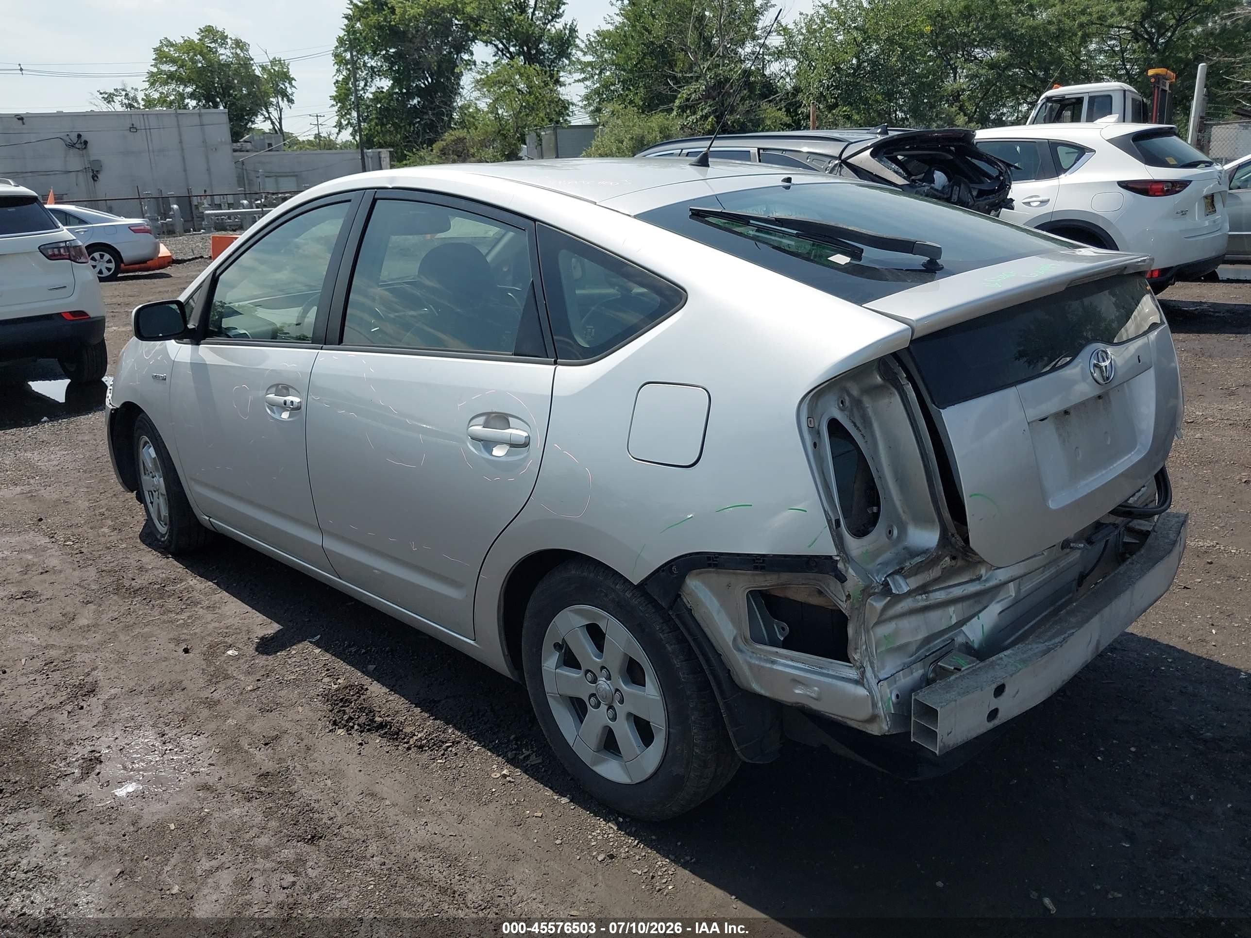 2009 Toyota Prius   Silver vin: JTDKB20U493525513