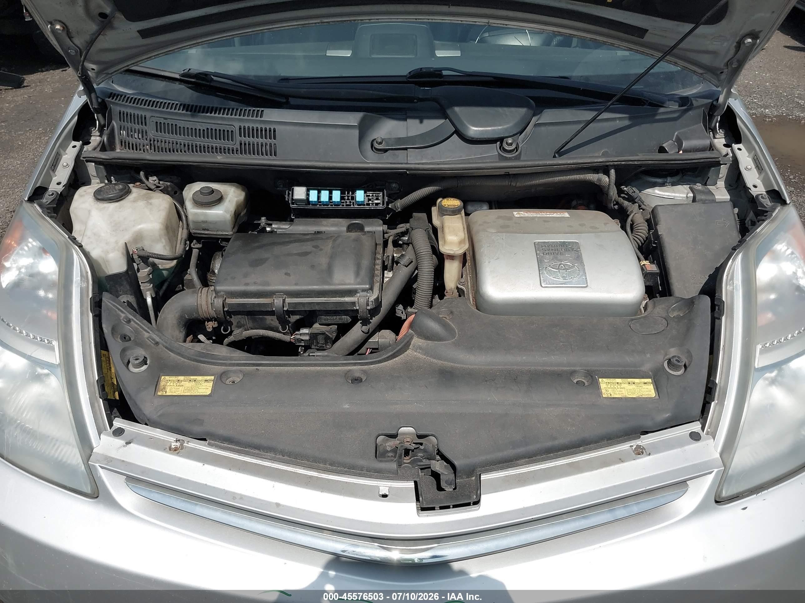 2009 Toyota Prius   Silver vin: JTDKB20U493525513