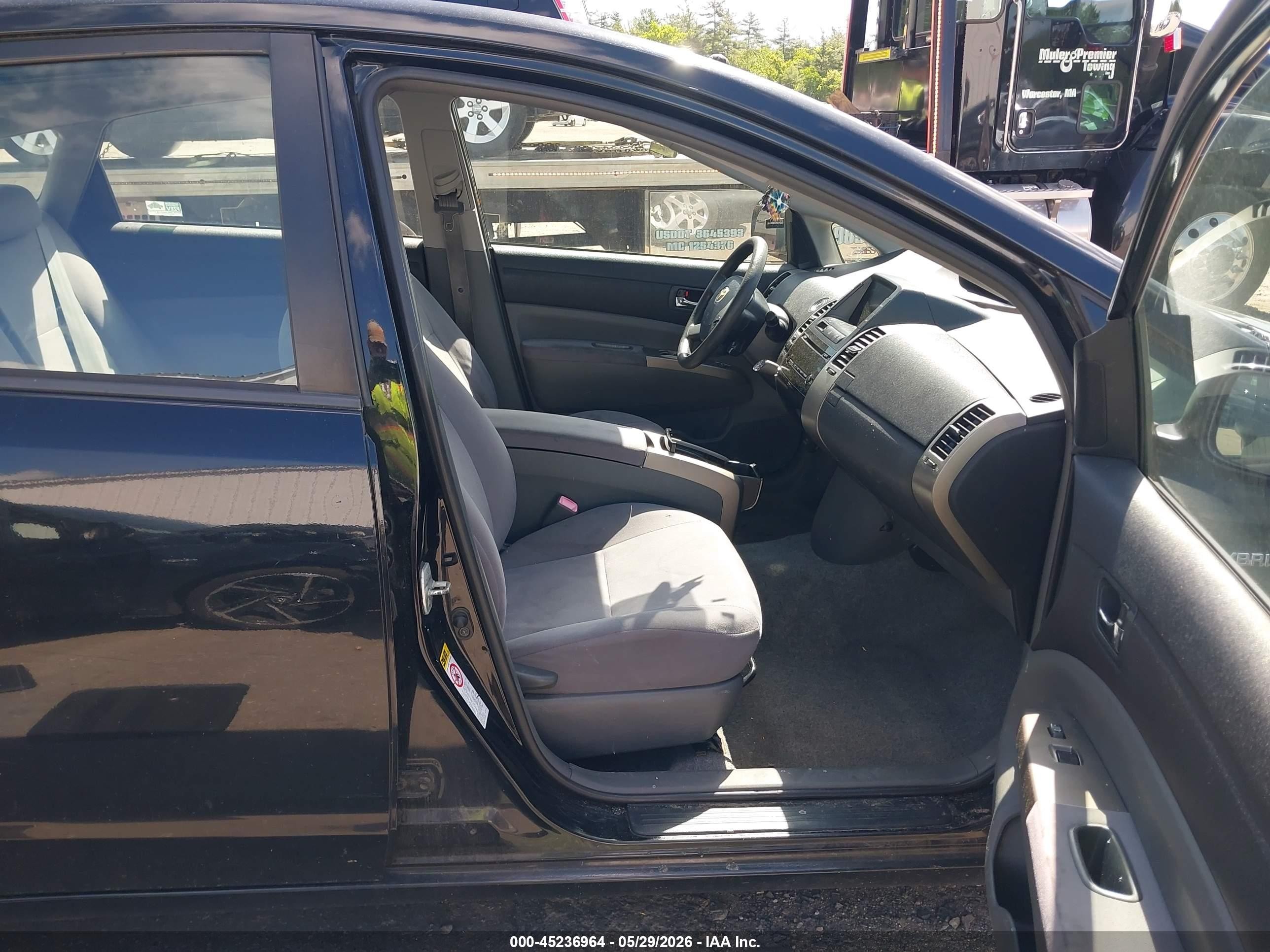 2009 Toyota Prius   Black vin: JTDKB20U493540609
