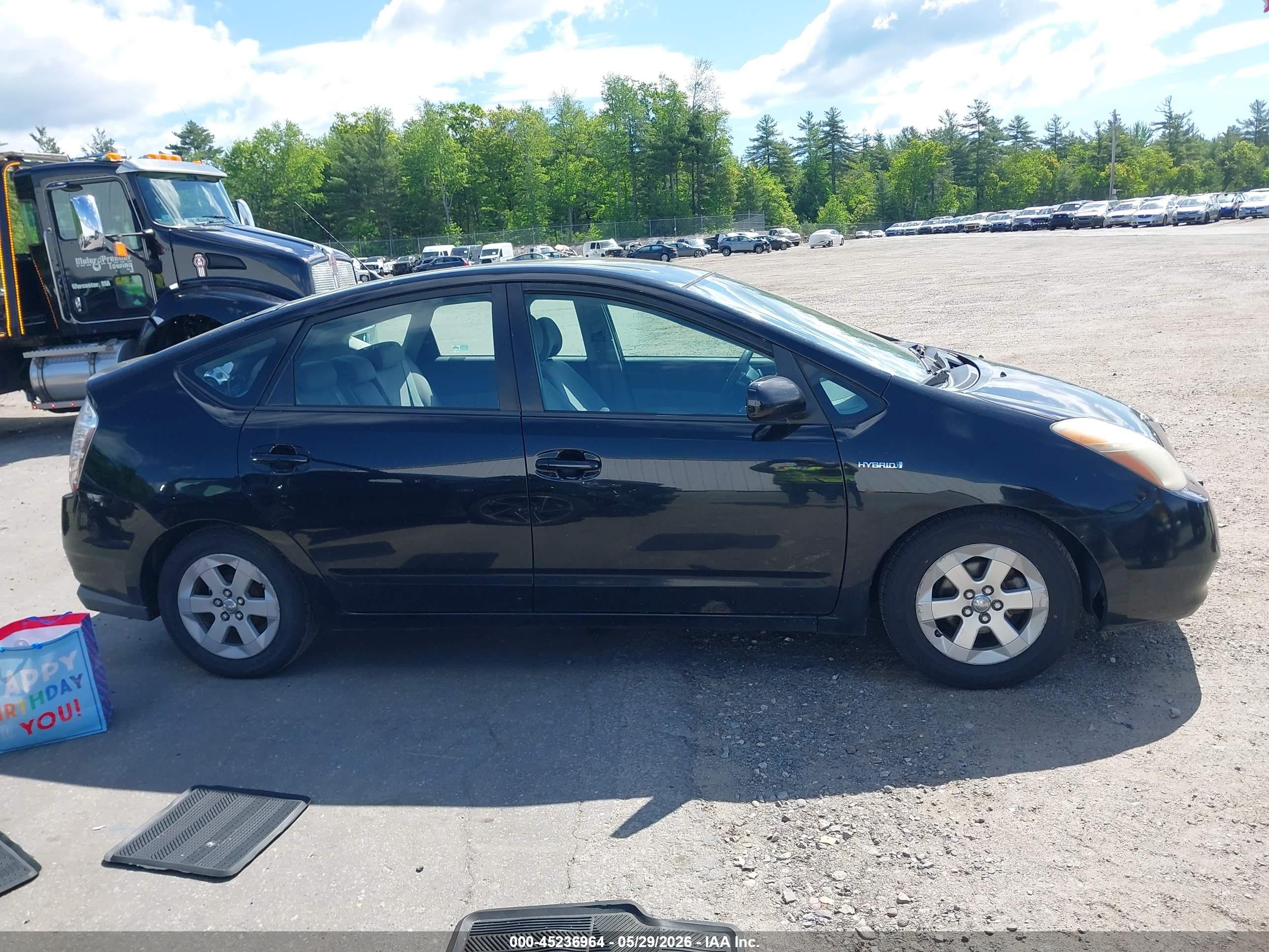 2009 Toyota Prius   Black vin: JTDKB20U493540609