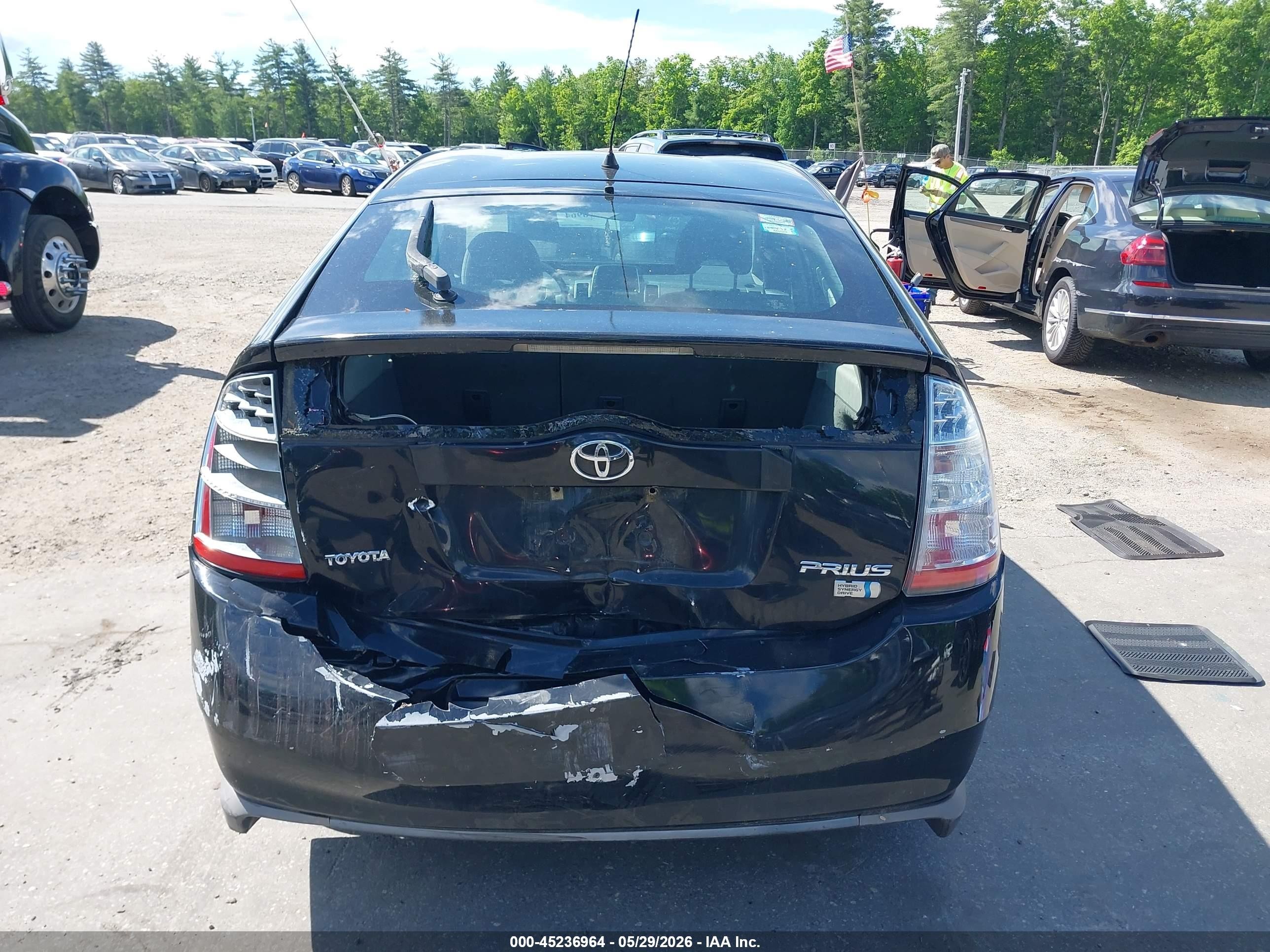 2009 Toyota Prius   Black vin: JTDKB20U493540609