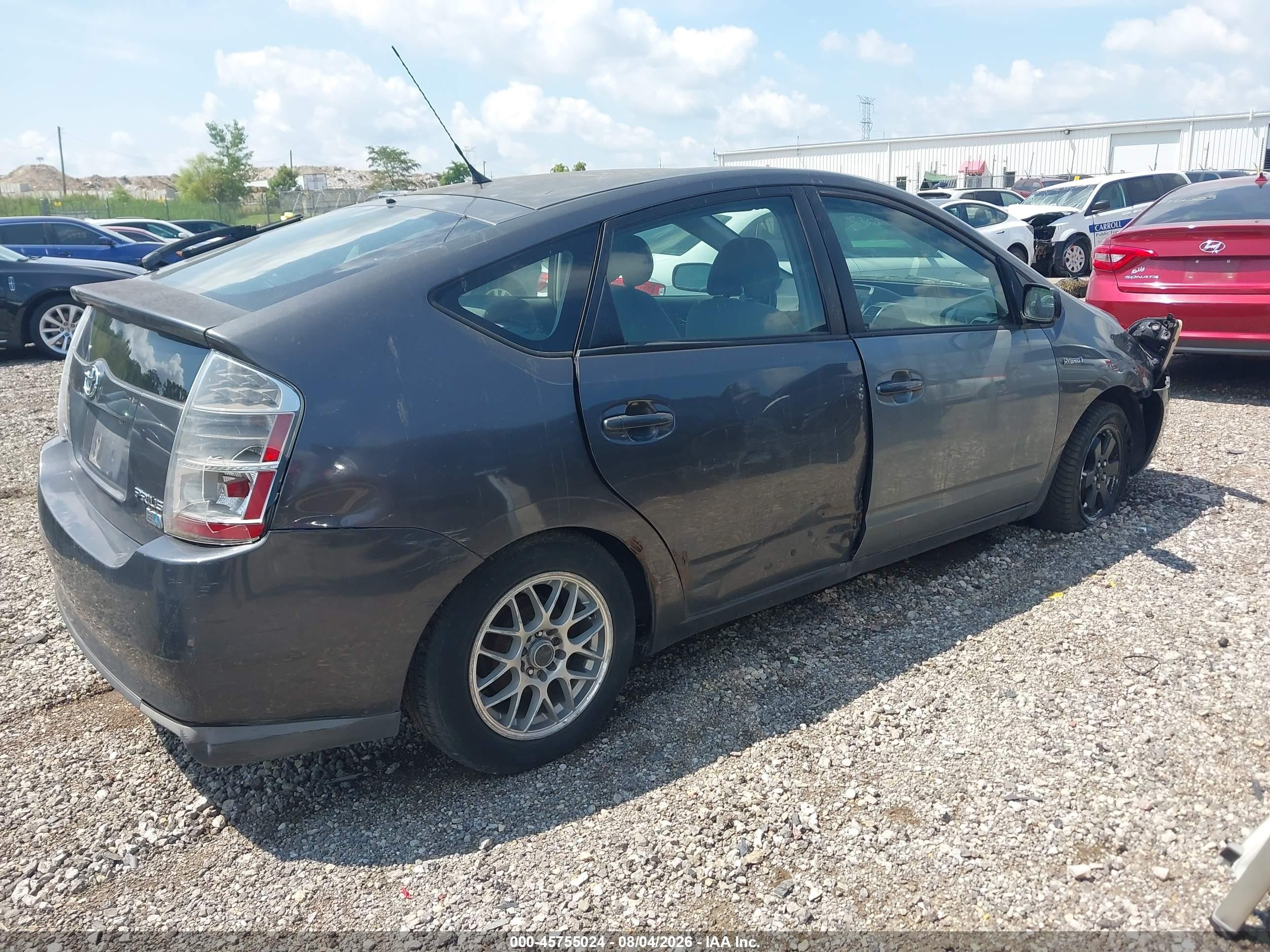 2009 Toyota Prius   Gray vin: JTDKB20U493540660