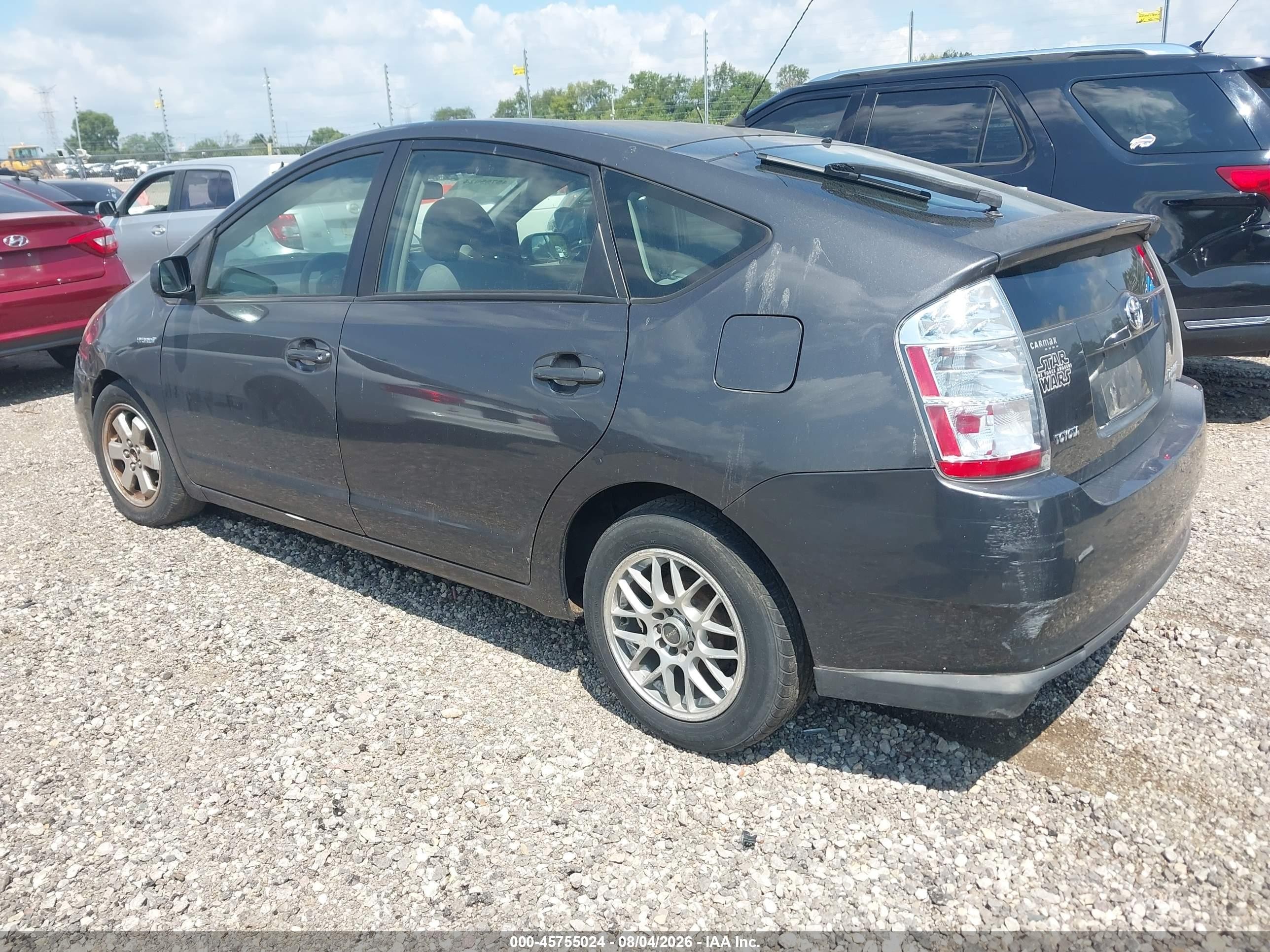 2009 Toyota Prius   Gray vin: JTDKB20U493540660