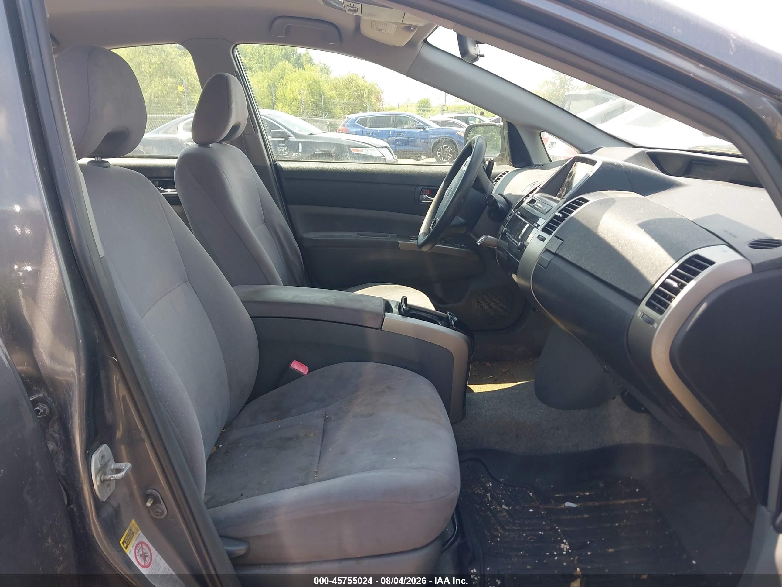 2009 Toyota Prius   Gray vin: JTDKB20U493540660