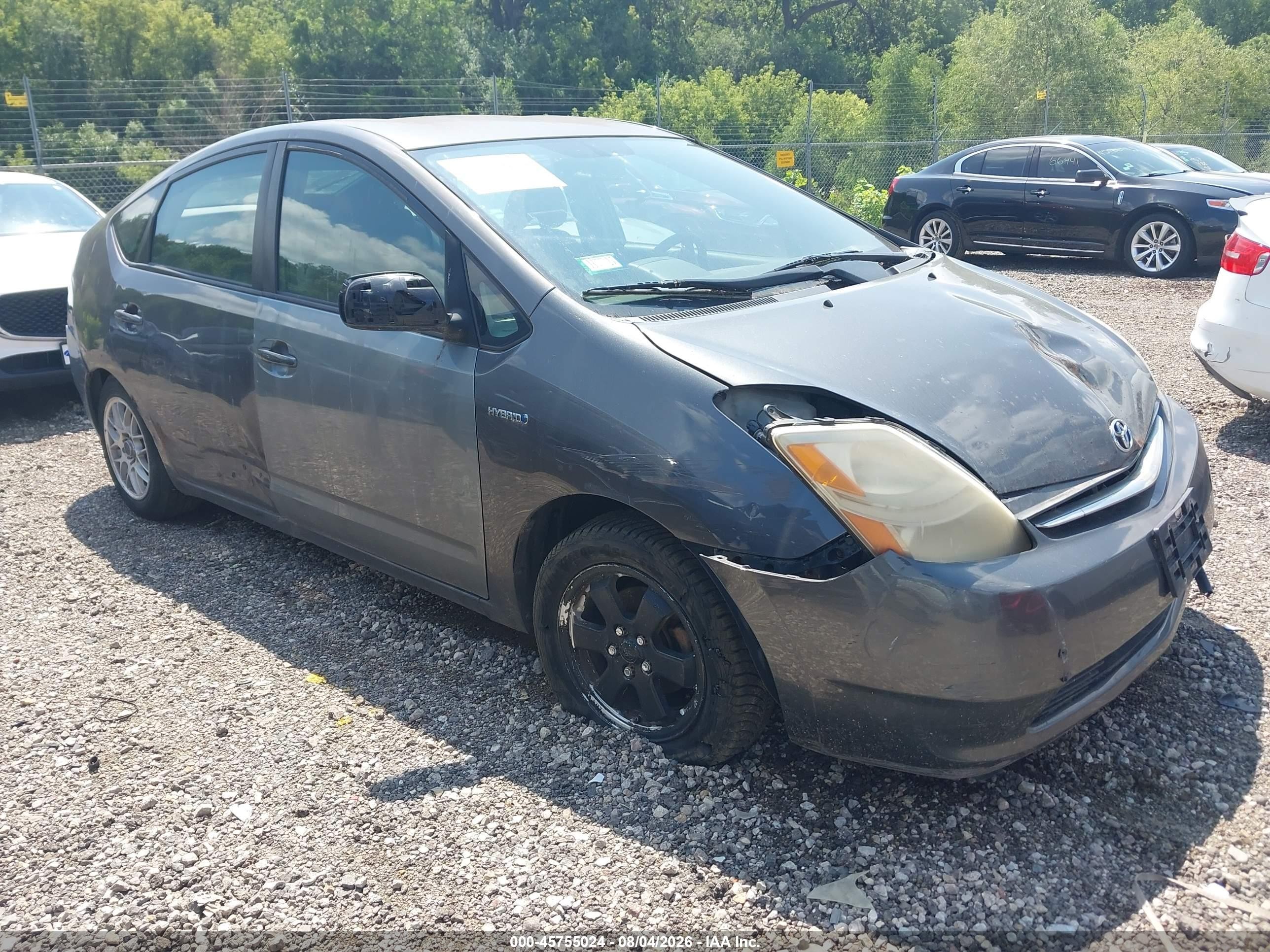 2009 Toyota Prius   Gray vin: JTDKB20U493540660